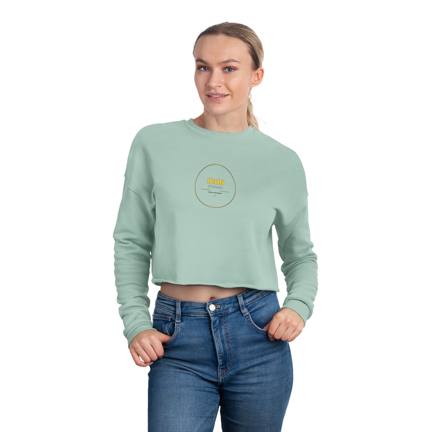 Iron Standard Women's Crop Tops - Built Different