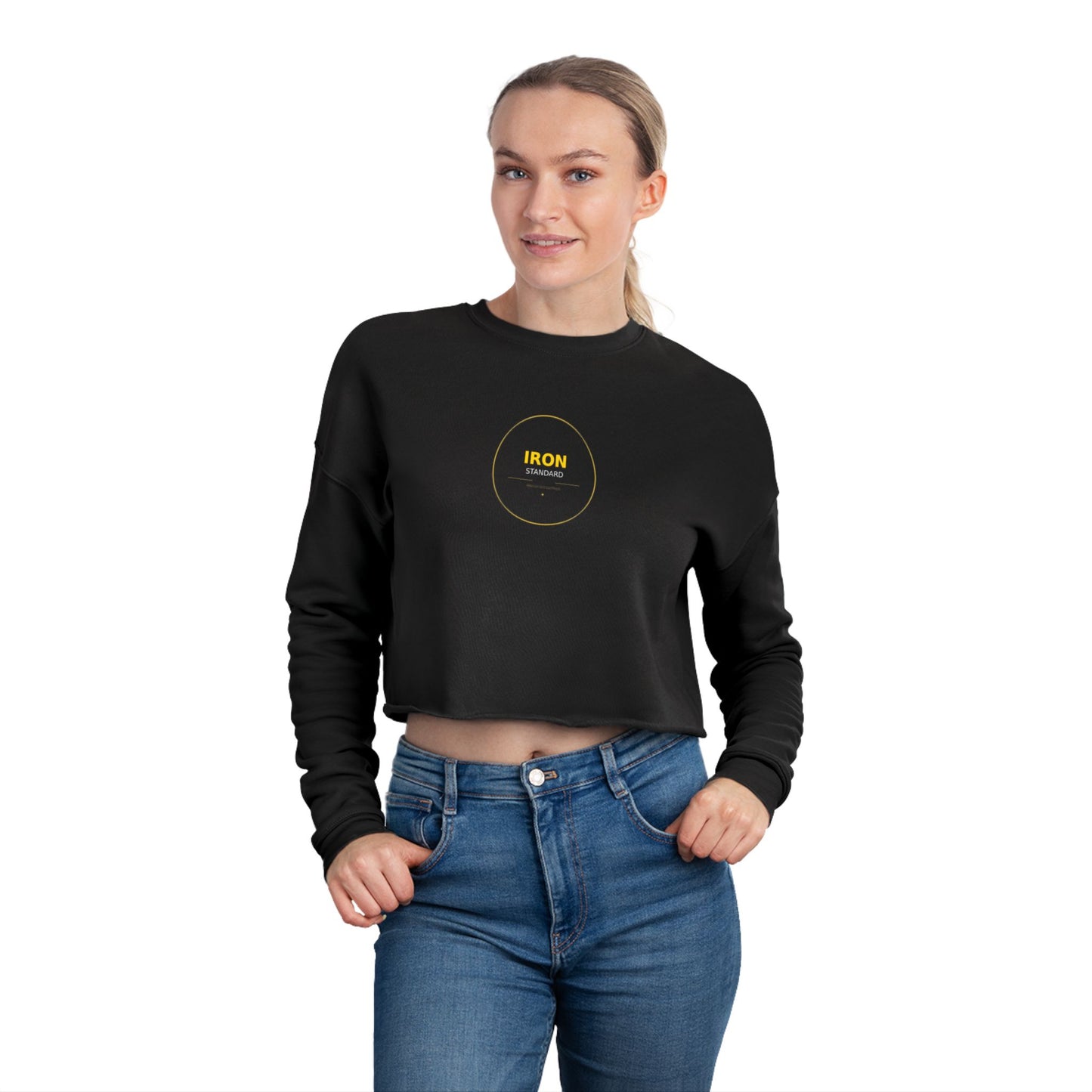 Iron Standard Women's Crop Tops - Built Different