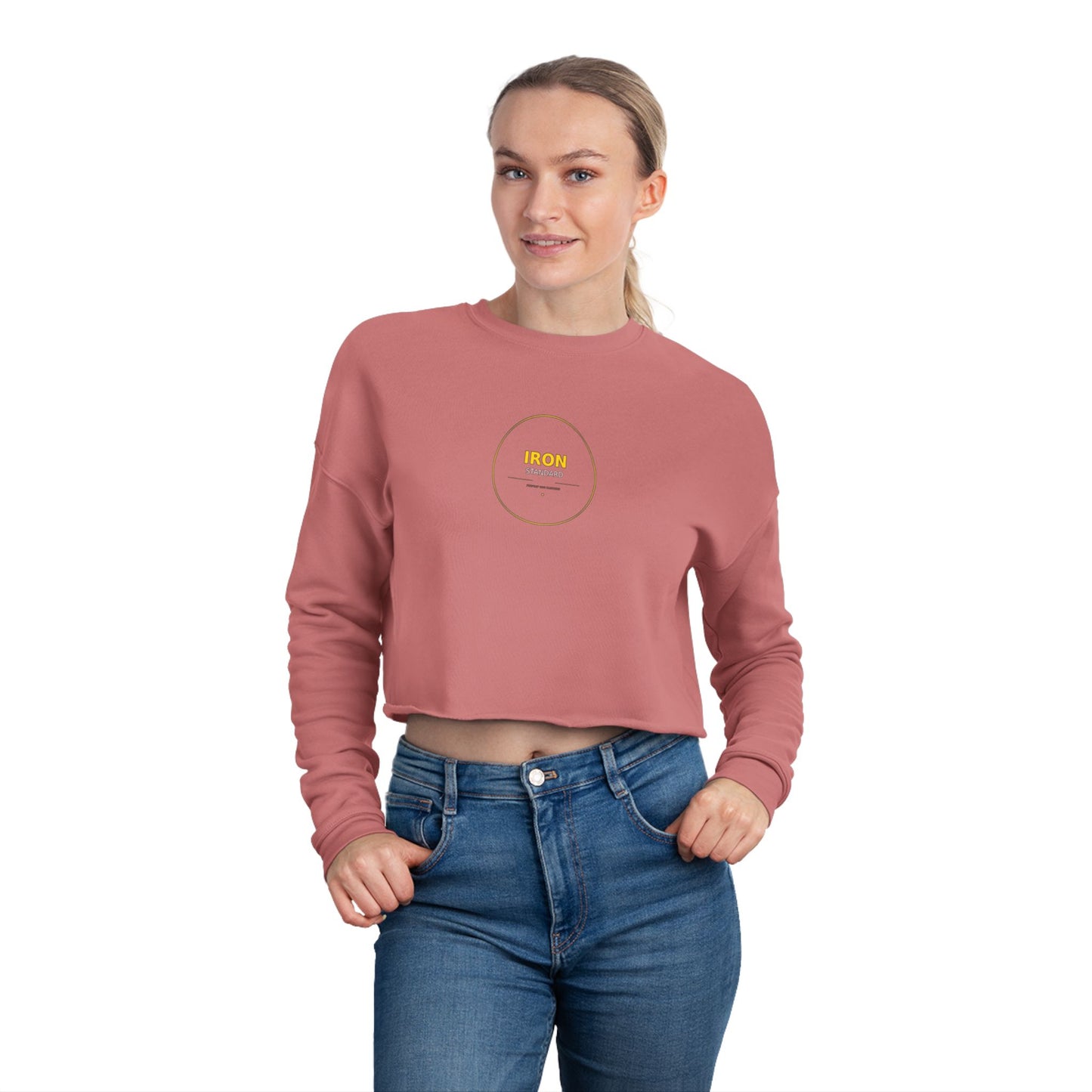 Iron Standard Women's Crop Tops - Built Different